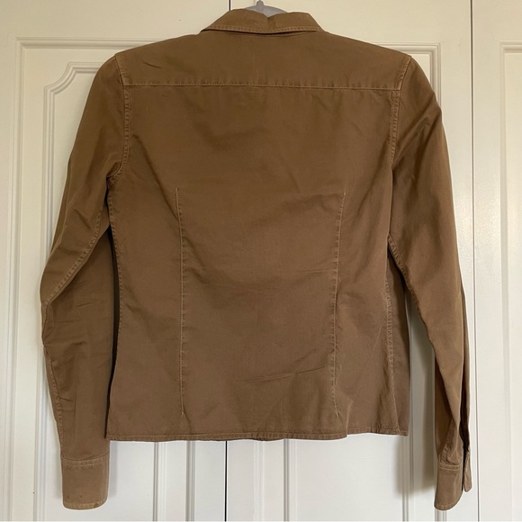 Prada Brown Button Down Shirt - Picture 3 of 6